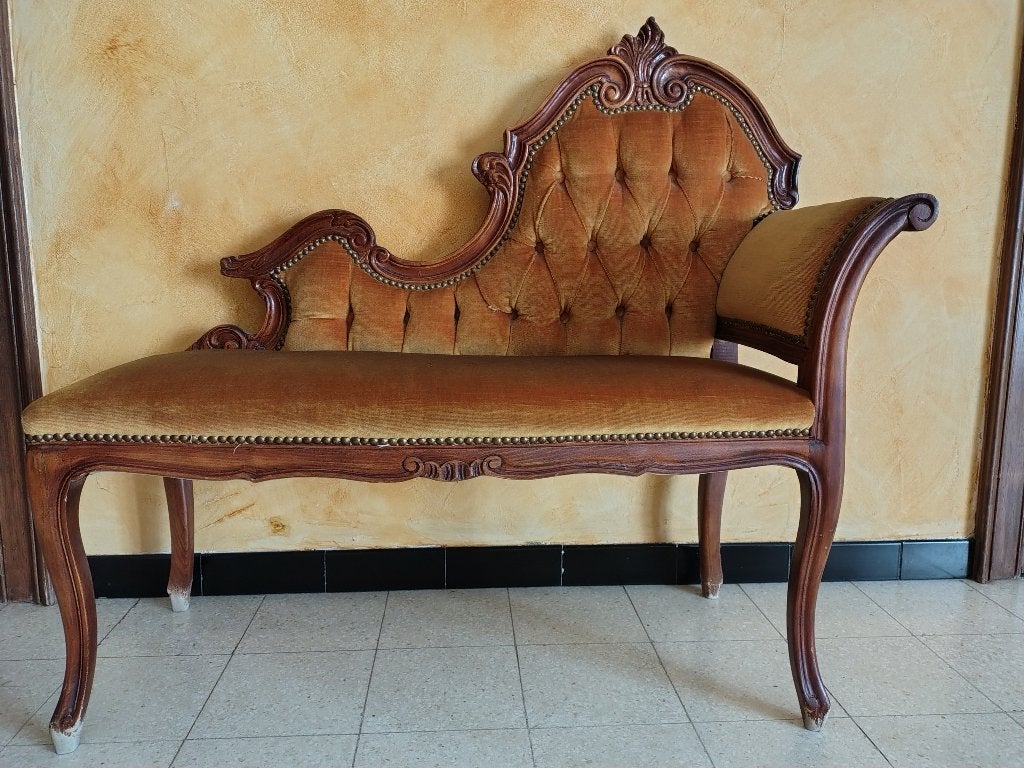 Franse canape gang sofa Louis XV, Antiek en Kunst, Ophalen