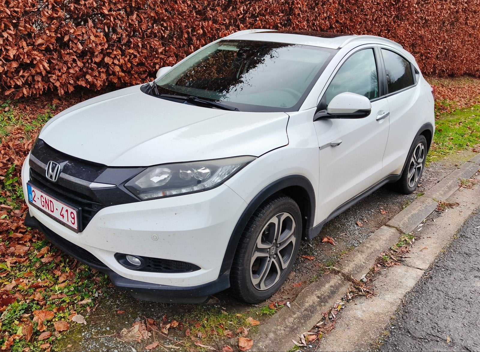 Honda HR-V 1.6d  Executive 2016, Auto's, Voorwielaandrijving, Zwart, 1600 cc, Leder en Stof
