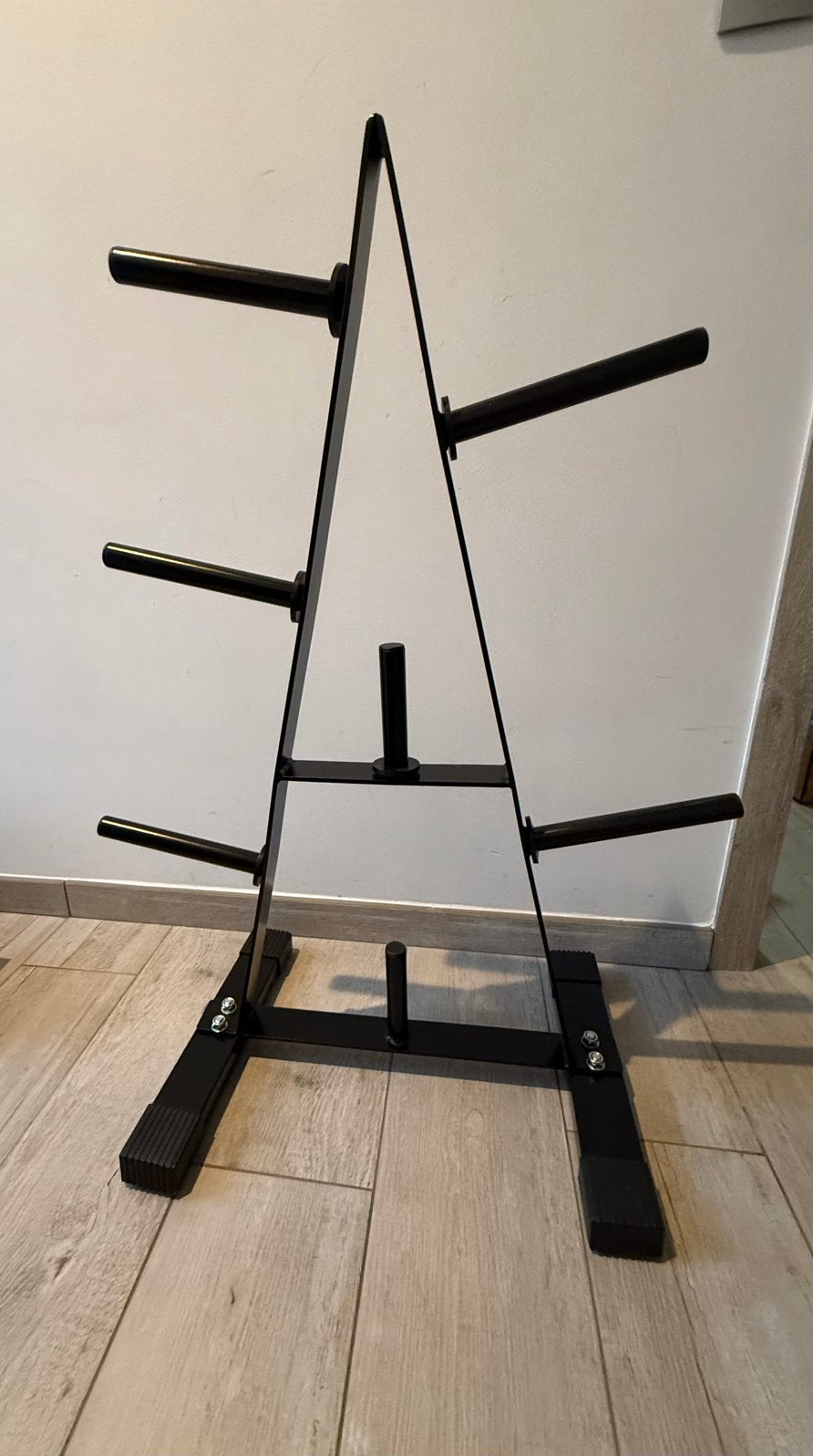 Homegym, Sport en Fitness, Fitnessmaterialen, Ophalen, Benen, Gebruikt, Halterset