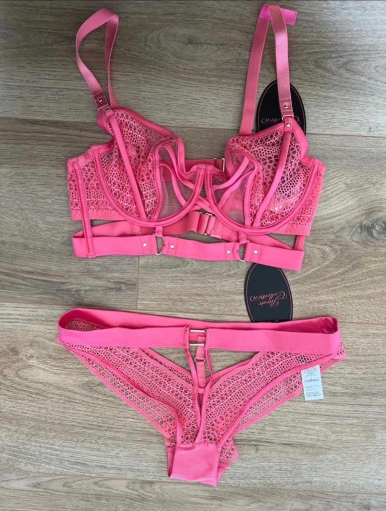 Set rose Missy Hunkemöller - 75D/Medium, Enlèvement ou Envoi, Rose, Ensemble