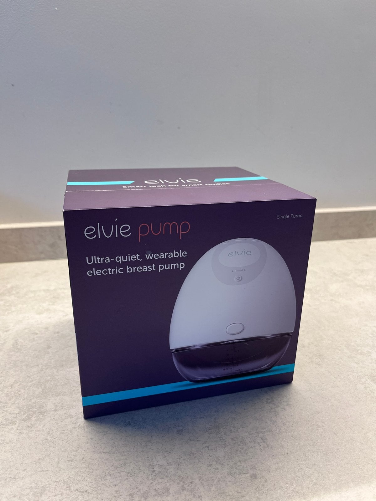 Elvie Pump enkele elektrische borstpomp - hands free, Ophalen of Verzenden, Zo goed als nieuw