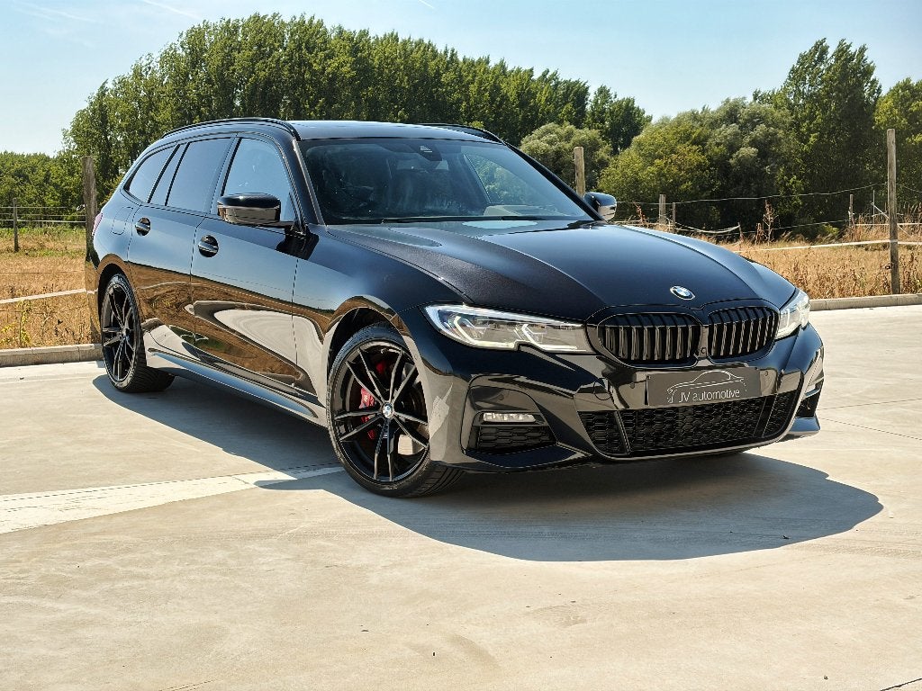 BMW 330e - 2020 - 105.449 km - M-pack - PANO, Autos, BMW, Cuir et Alcantara, Achat, Entreprise, Garantie prolongée