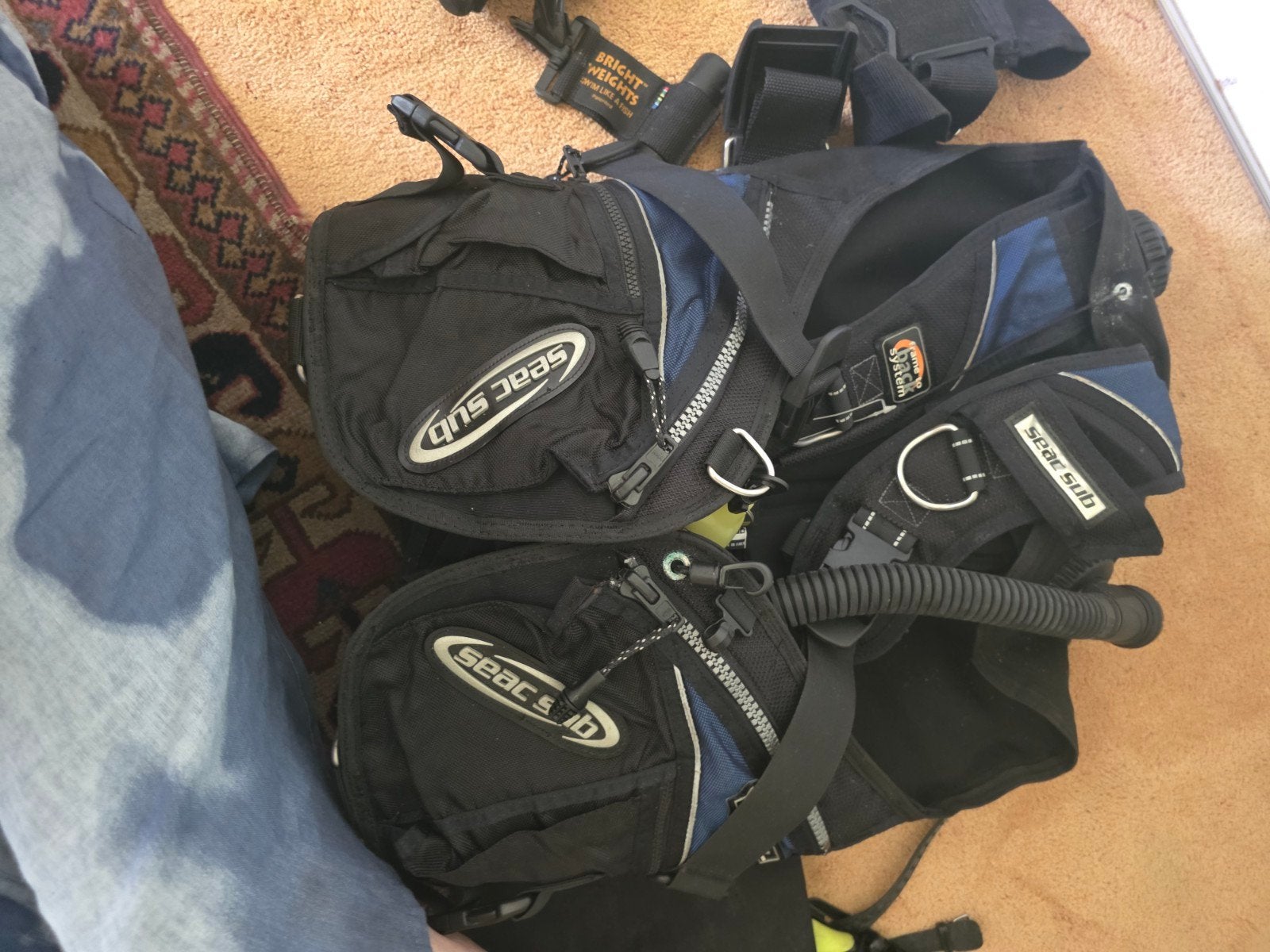 seac sub adem automaat, Watersport en Boten, Duiken, Ophalen