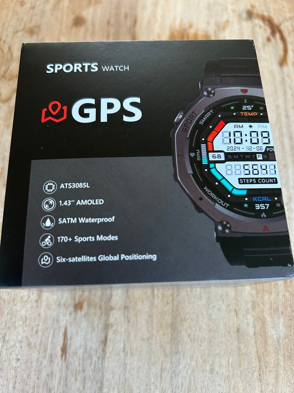 Aegis Sports Watch, 45mm, Ophalen, Zo goed als nieuw