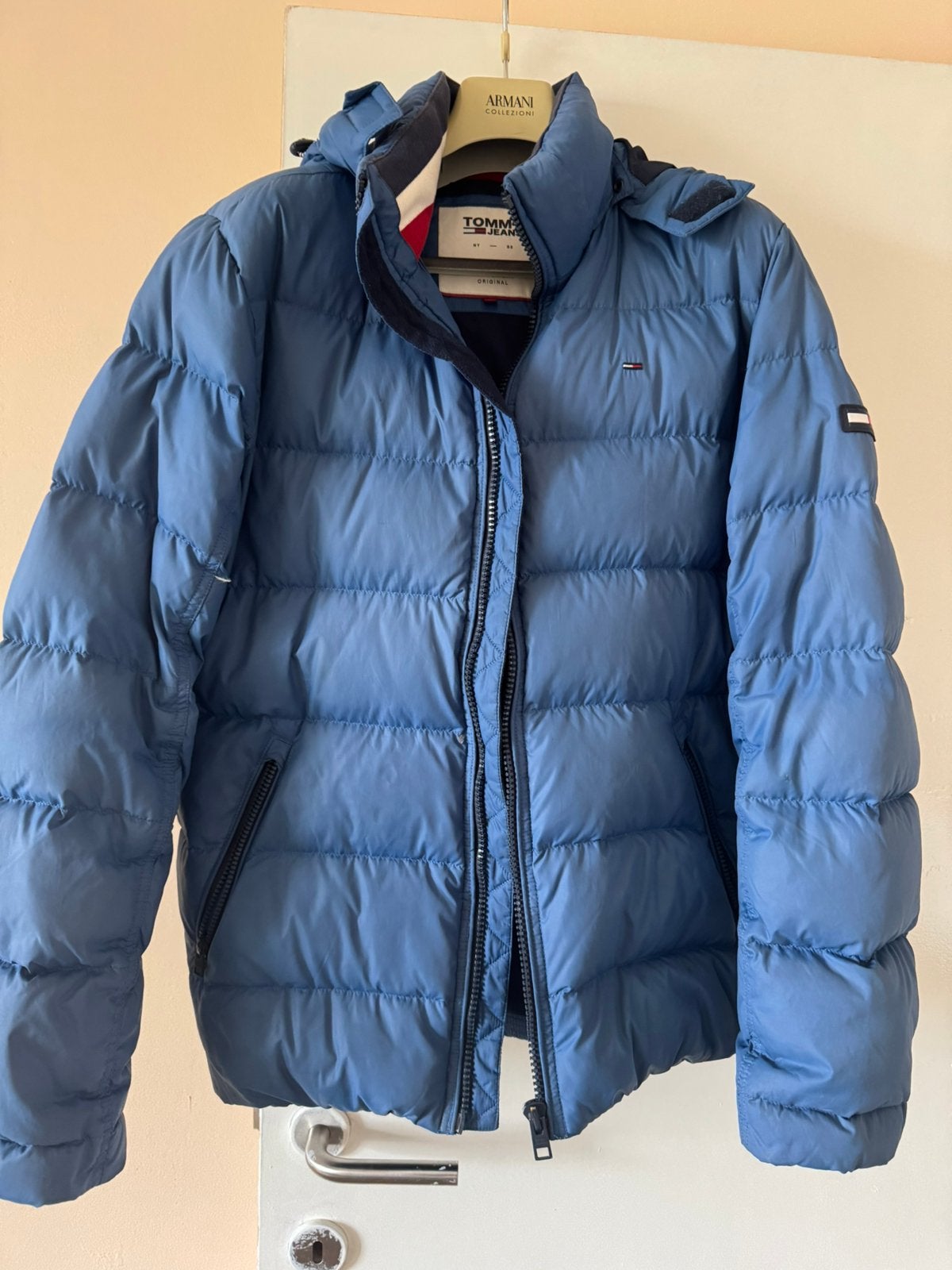 Tommy hilfiger in goed staat maat large, Enlèvement ou Envoi, Comme neuf, Taille 52/54 (L)
