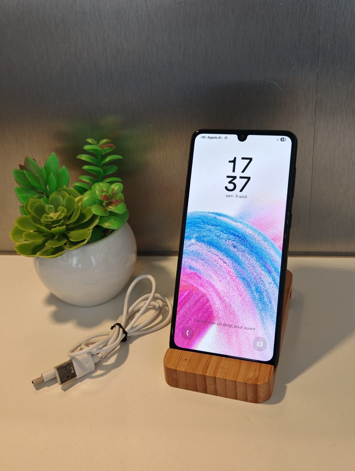 Smartphone Samsung Galaxy A33 5G – 128 Go – Excellent état, Autres modèles, 10 mégapixels ou plus, Comme neuf, Enlèvement