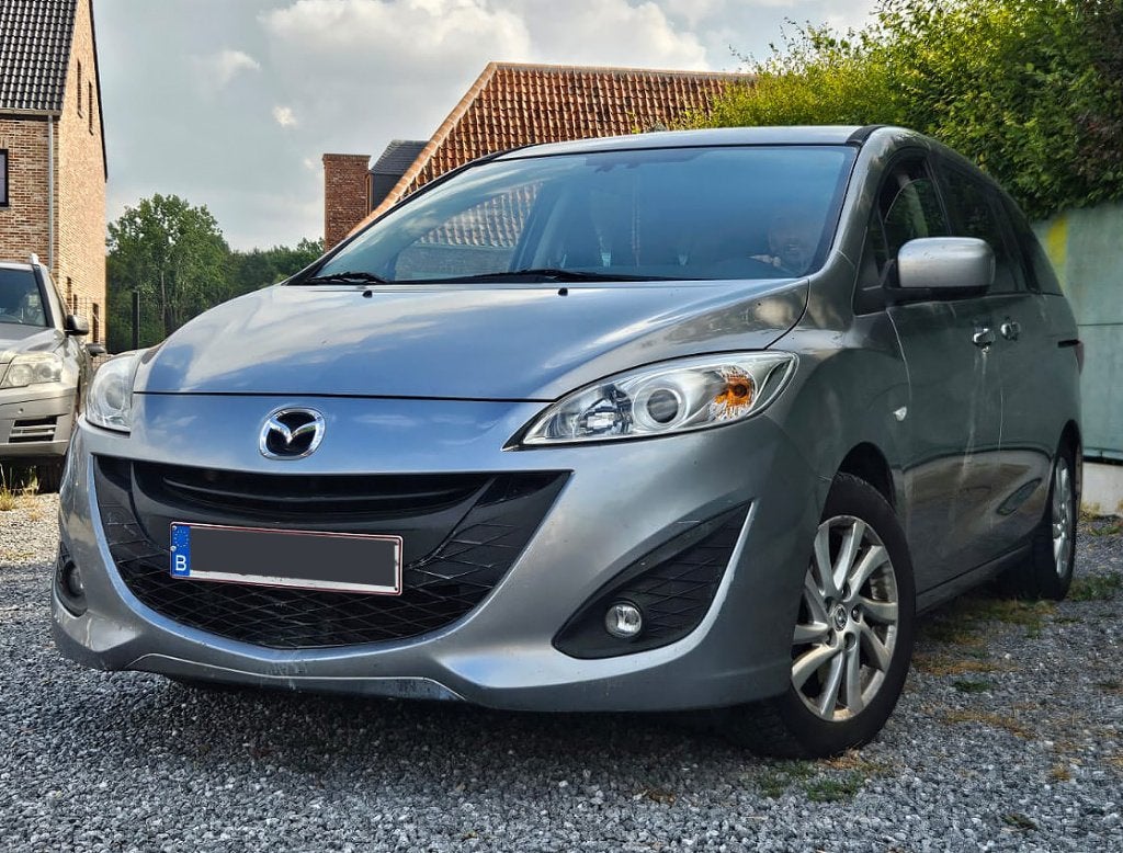 Mazda 5 1,8i benz. 7-pl. b.j. 2011, gekeurd vvk, Auto's, Mazda, Euro 5, Monovolume, Parkeersensor, 7 zetels