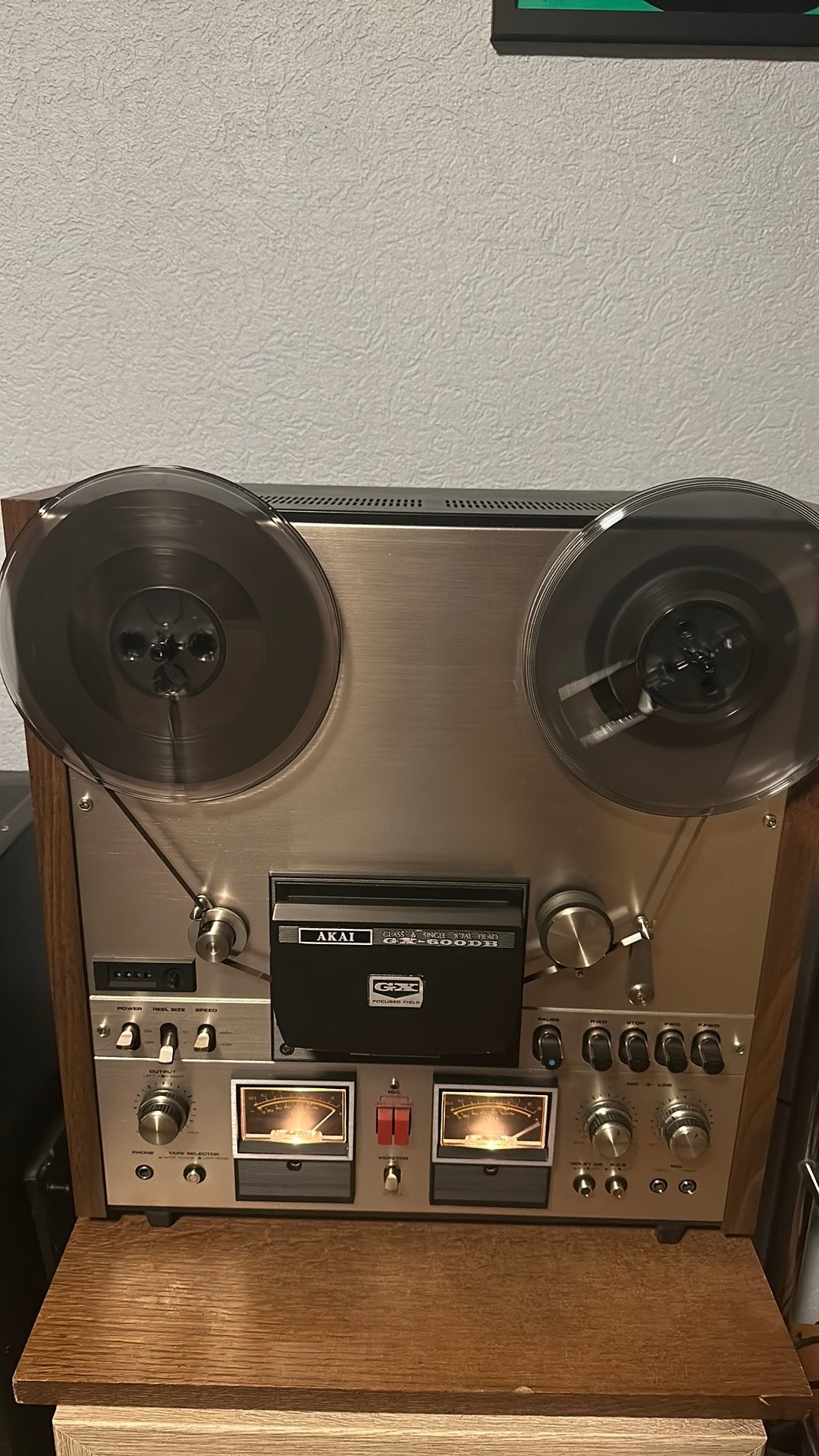 Akai GX-600 DB bandrecorder, TV, Hi-fi & Vidéo, Enlèvement, Magnétophone, Avec bandes