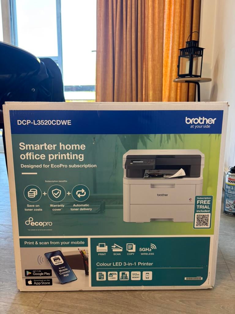 Printer, Ophalen, Zo goed als nieuw