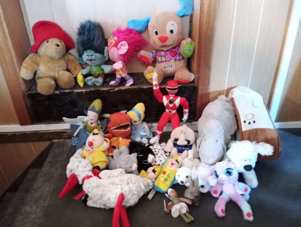 25 soorten knuffels voor karnaval, scholen, feesten ..., Enlèvement ou Envoi, Comme neuf