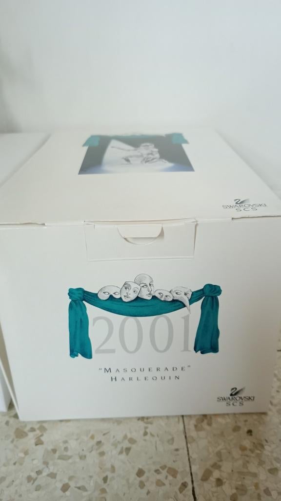 Swarovski - kristal. Maskerade Harlekijn. Jaareditie 2001, Verzamelen, Swarovski, Ophalen