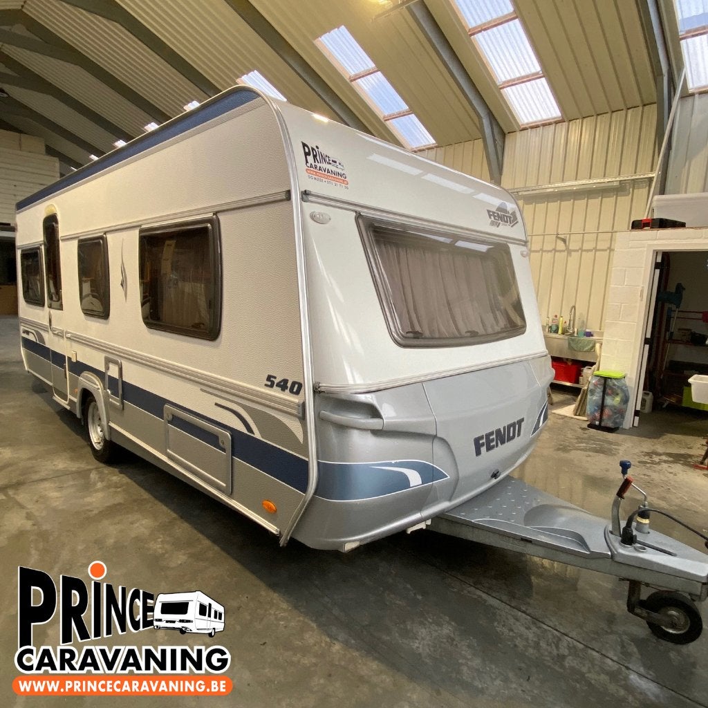 Fendt Saphir 540 TK 2006 - Prince Caravaning, Stapelbed, 7 tot 8 meter, Bedrijf, Reservewiel