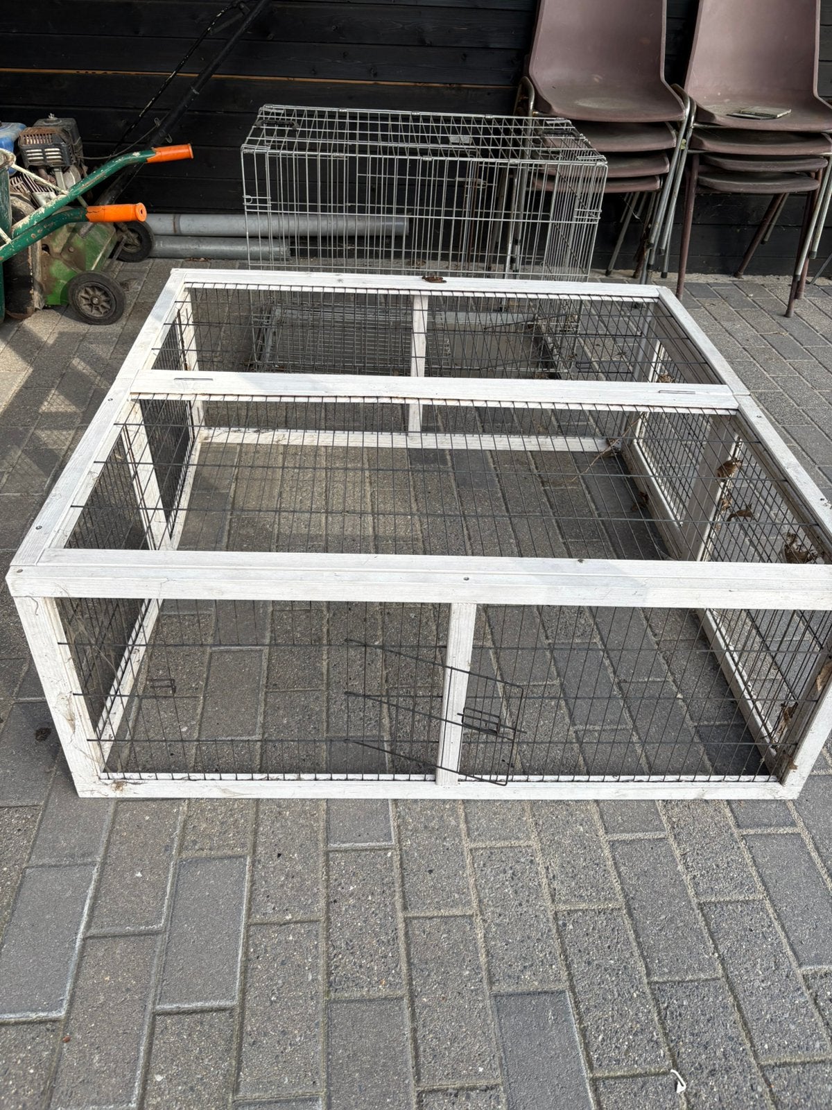 Hok voor kippen, konijnen, jonge honden, Enlèvement, Utilisé, Niche
