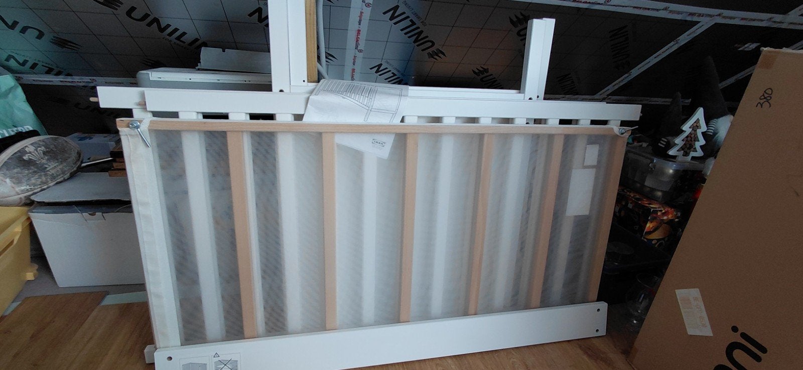 babybed sundvik, Kinderen en Baby's, Babywiegjes en Ledikanten, Ophalen, Zo goed als nieuw, Ledikant