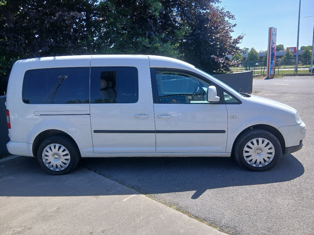 VW/CADDY MAXI/1.9 TDI/105 PK/UTILITEIT/5 PL/A.C, Auto's, Monovolume, Trekhaak, Particulier, 77 kW