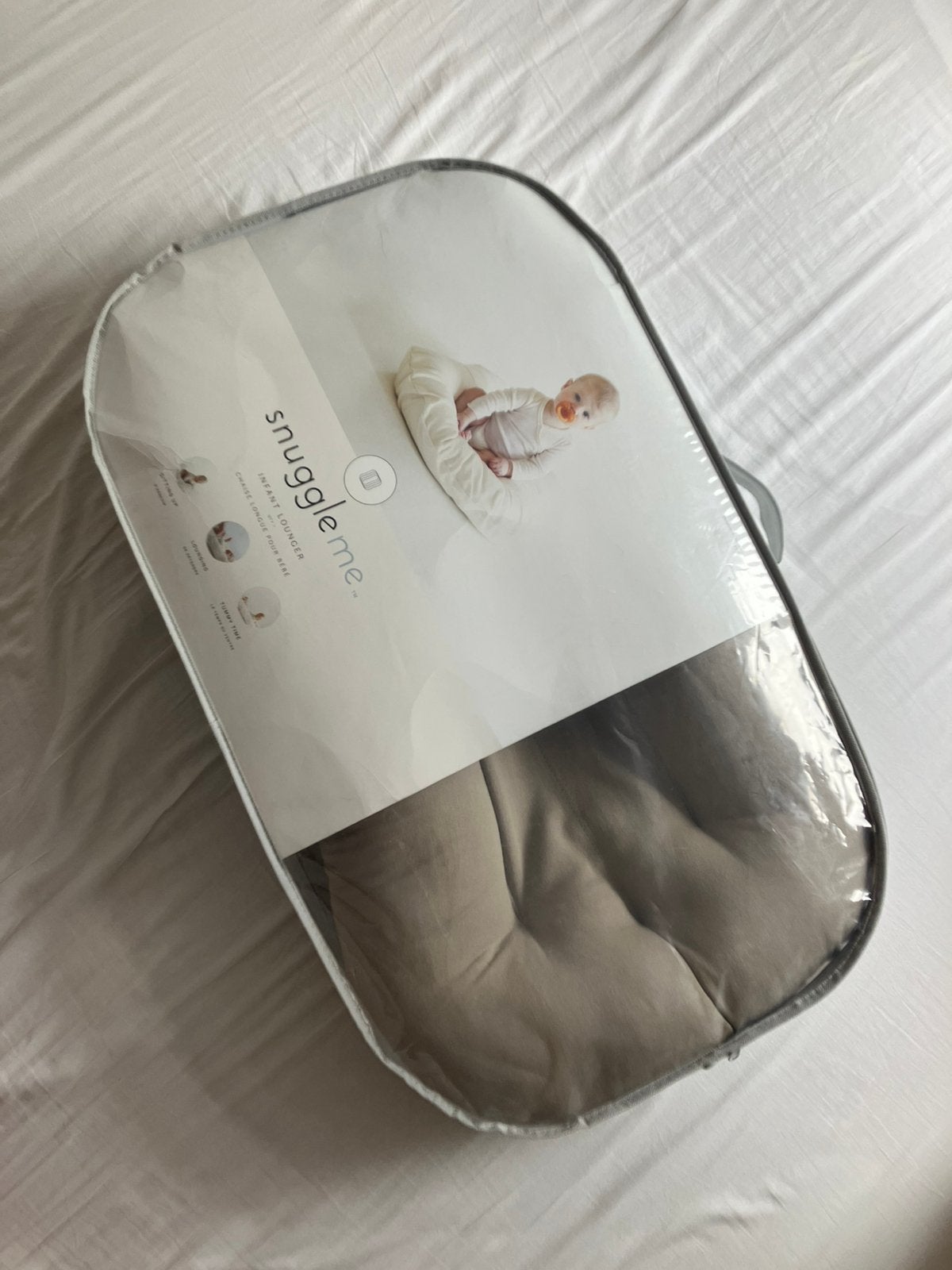 Snuggle me chaise longue bébé, Ophalen, Zo goed als nieuw