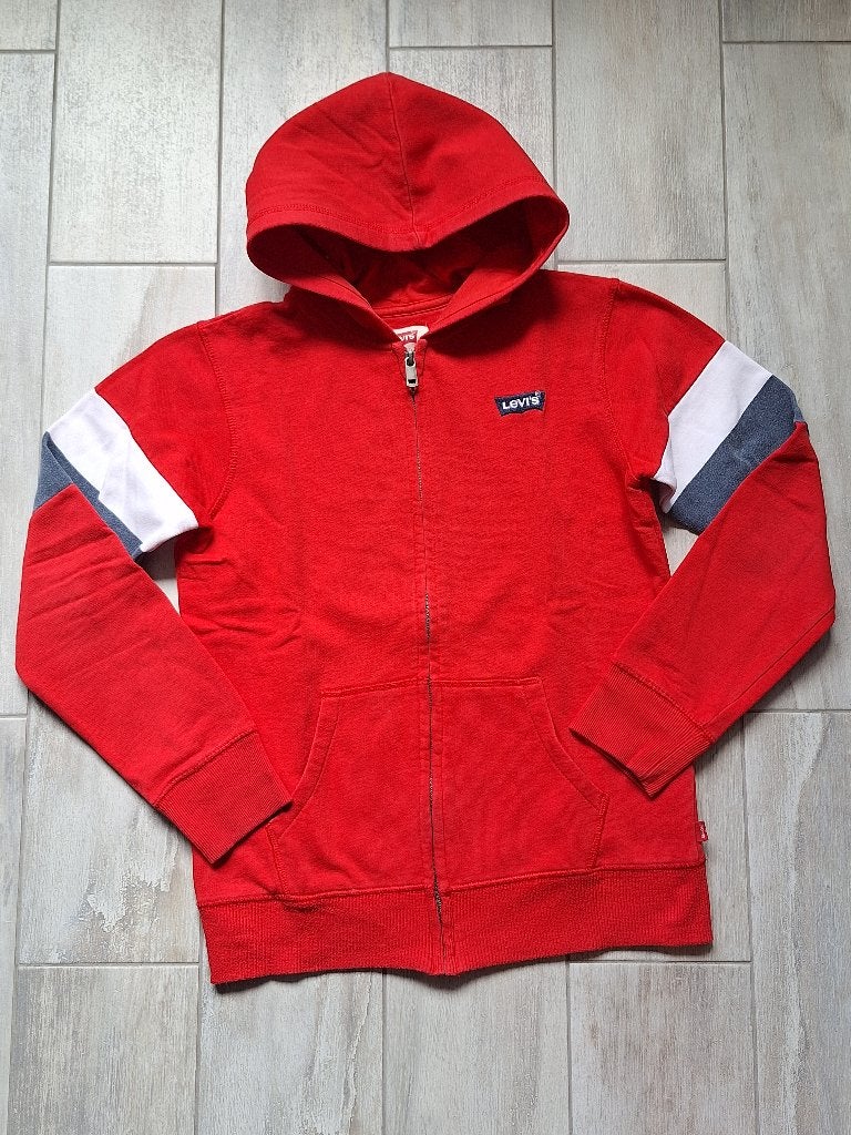 ★ M164 - Trui met kap Levi's, Garçon, Enlèvement ou Envoi, Pull ou Veste, Utilisé