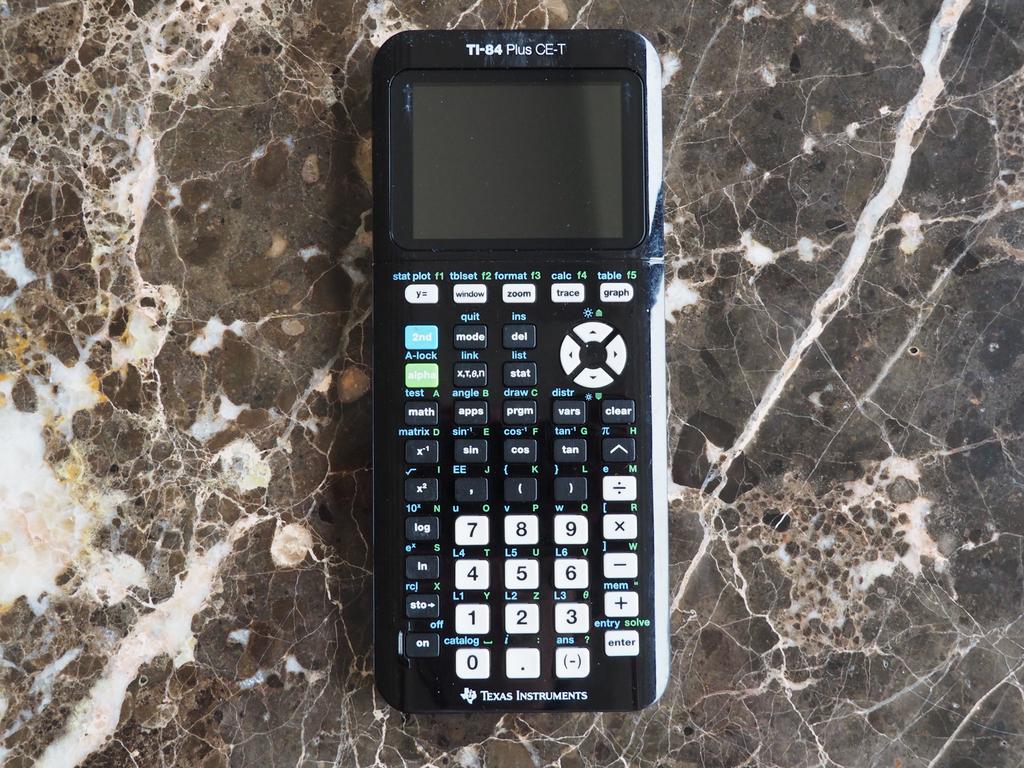 Grafisch rekenmachine Texas Instruments TI-84 Plus CE-T, Ophalen of Verzenden, Zo goed als nieuw