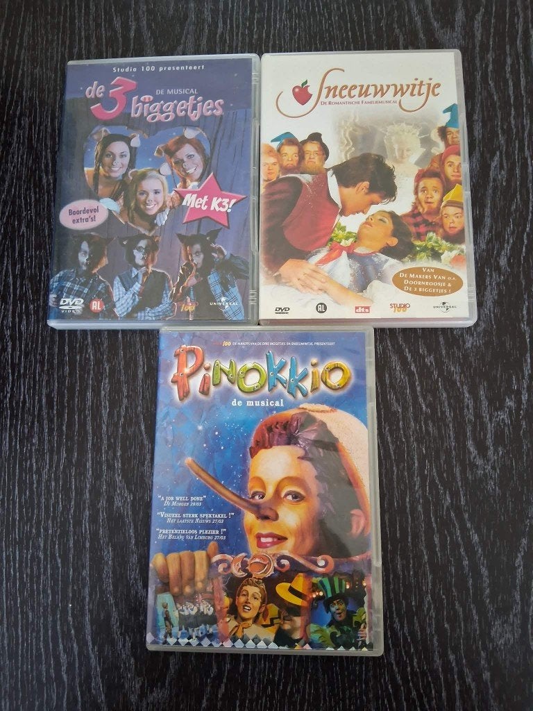 Musicals studio 100, Cd's en Dvd's, Show, Alle leeftijden, Zo goed als nieuw, Ophalen of Verzenden