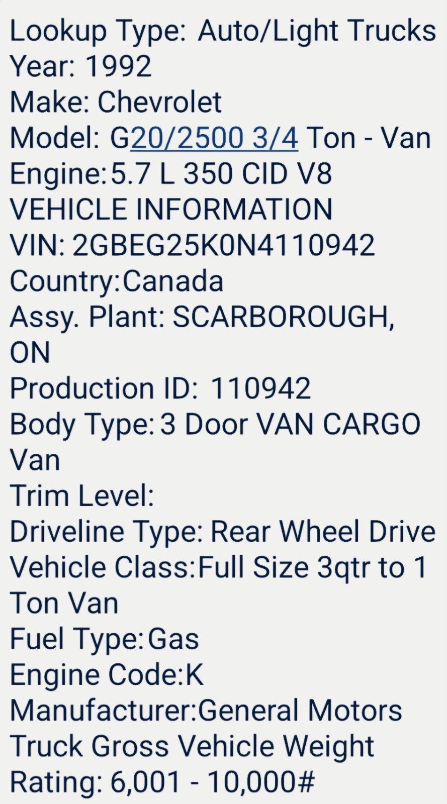 Machtige Chevy V8 G20 Camper te koop !, foto 11