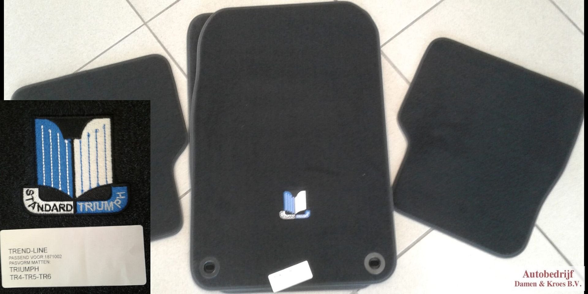 Automatten Triumph TR7, Auto-onderdelen, Interieur en Bekleding, -, Overige automerken, -, Nieuw