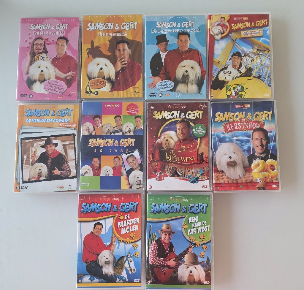 Studio 100 DVD 's : Samson & Gert en Big & Betsy, CD & DVD, DVD | Enfants & Jeunesse, Enlèvement ou Envoi