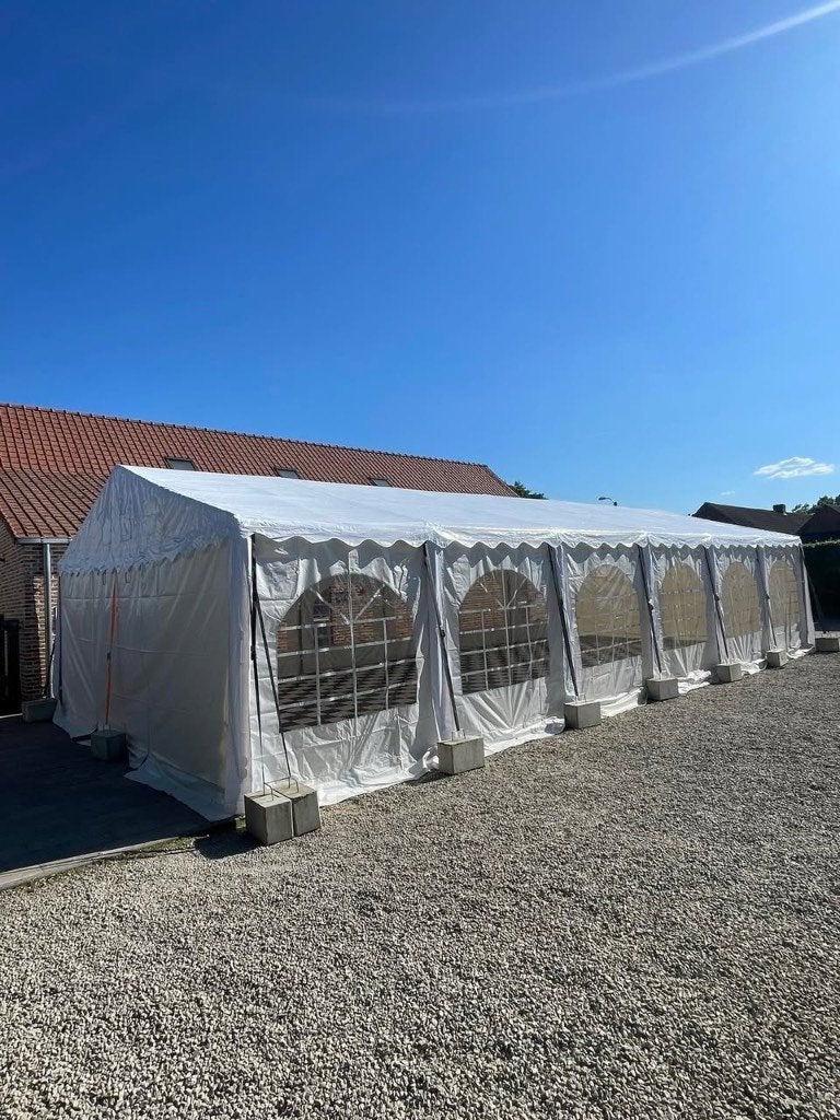 Partytent 12m op 6m, Ophalen, Partytent, 6 meter of meer, Zo goed als nieuw