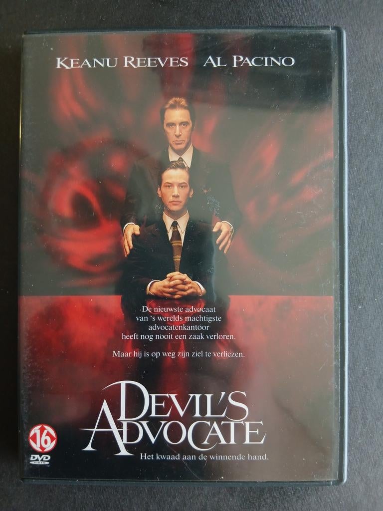 Devil's advocate (1997) Al Pacino, Keanu Reeves, CD & DVD, DVD | Thrillers & Policiers, À partir de 16 ans, Enlèvement ou Envoi