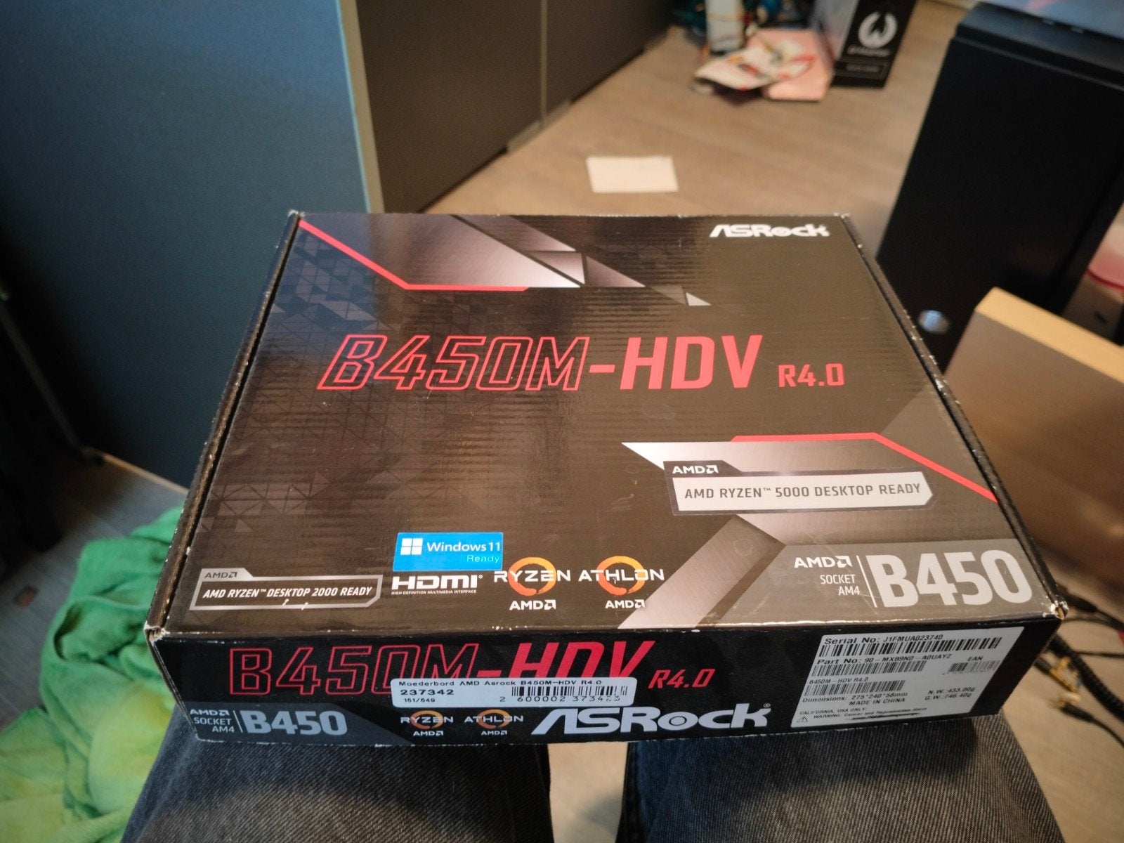 Nieuw am4 moederbord b450m-HDV R4.0, Computers en Software, Videokaarten, Ophalen