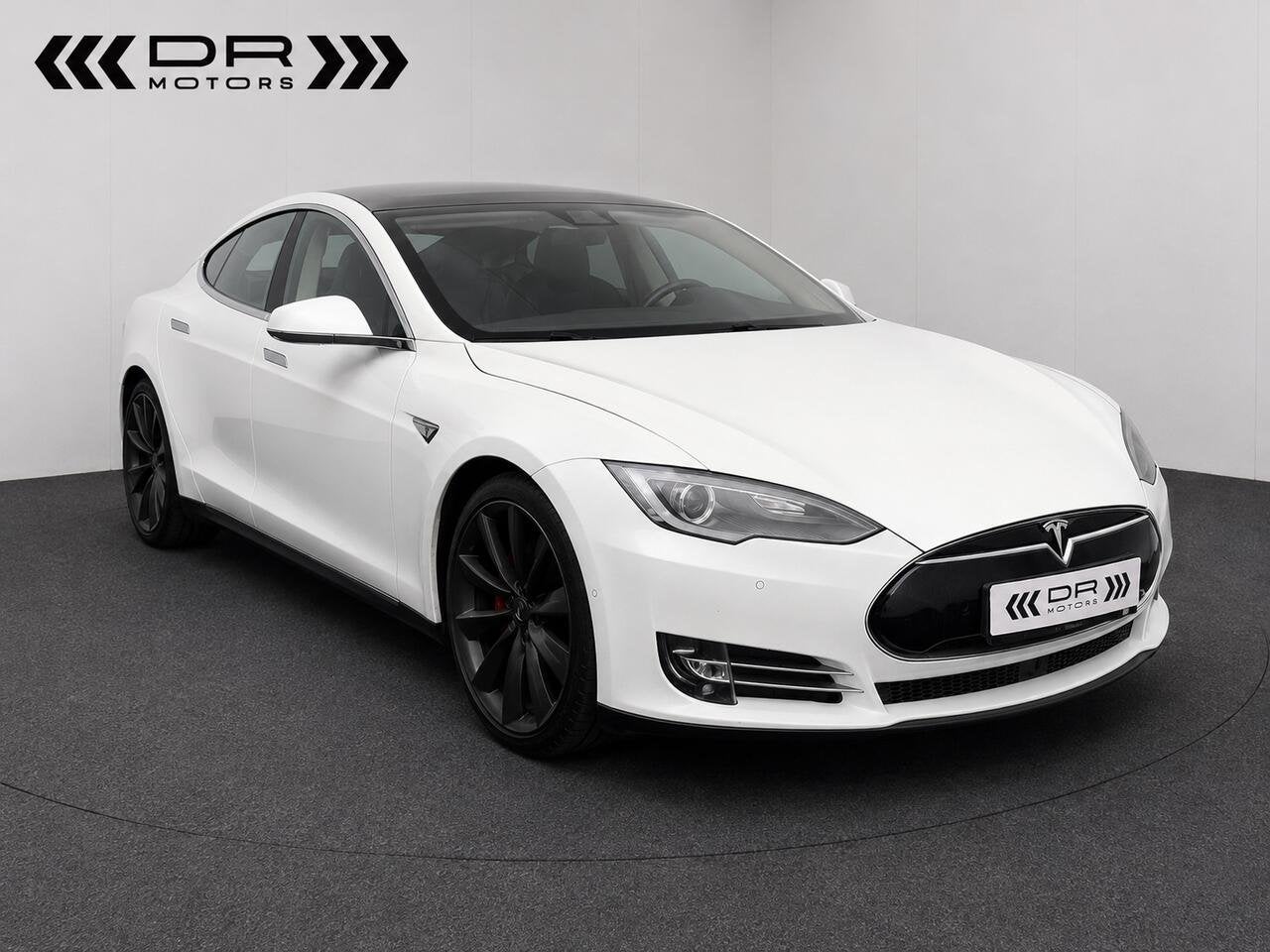 Tesla Model S P85D - FREE SUPERCHARGING - 2024 NEW BATTERY, Auto's, Tesla, 4 zetels, Zwart, 572 kW, Wit