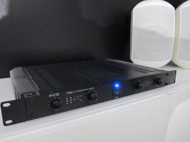 APART Champ 4 - Quad Professional Amplifier, Ophalen of Verzenden, Gebruikt