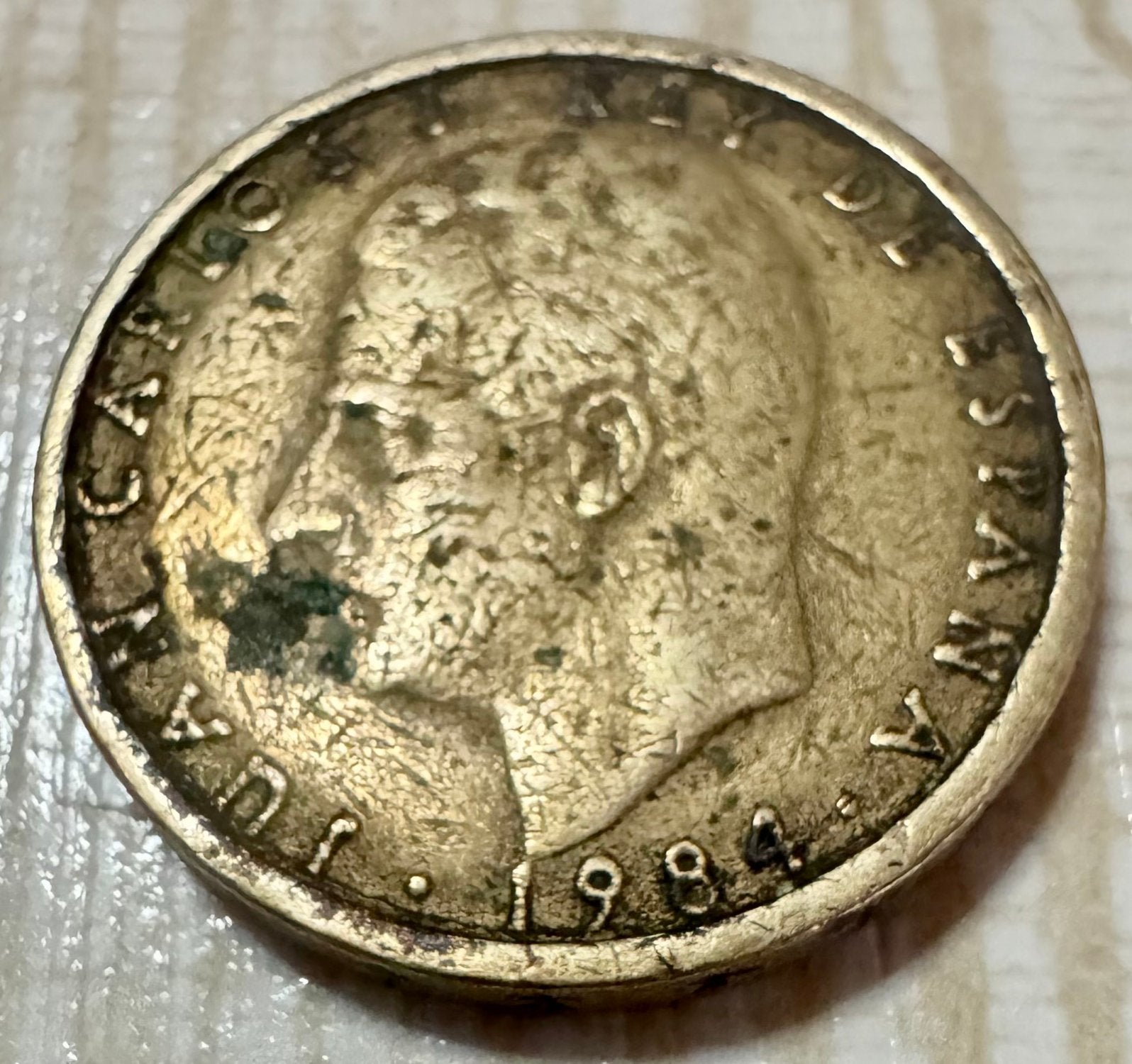 100 Pesetas munten van Koning Juan Carlos I, Postzegels en Munten, Munten | Europa | Euromunten, Ophalen of Verzenden, Spanje