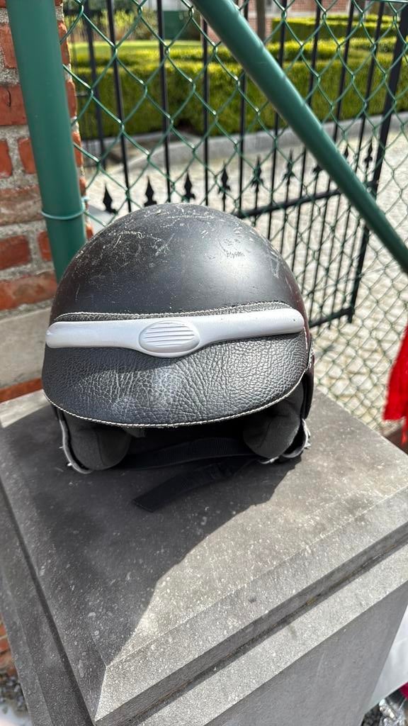 Vespa helm, Ophalen, Gebruikt