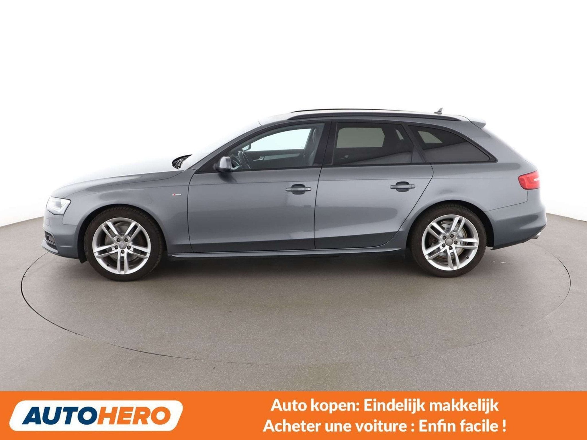 Audi A4 1.8 TFSI S line Sportpaket plus (bj 2015), Auto's, Audi, Voorwielaandrijving, Navigatiesysteem, Gebruikt, Zwart