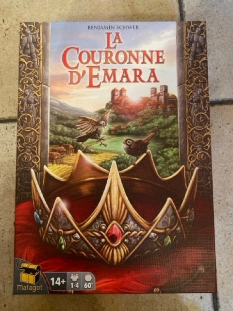LA COURONNE D'EMARA - super jeu de stratégie VF neuf, Envoi