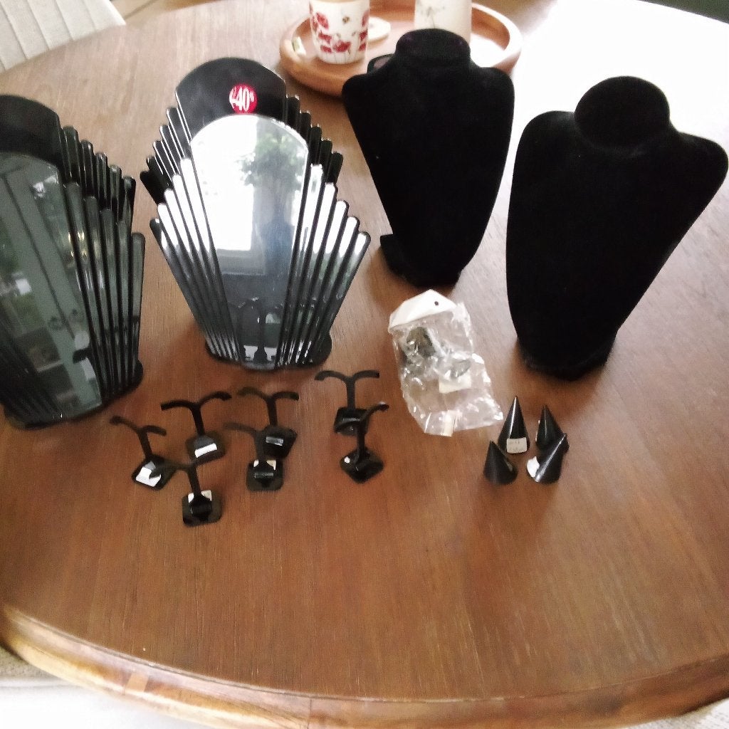 lot juwelen displays, Handtassen en Accessoires, Overige Accessoires, Ophalen of Verzenden, Gebruikt