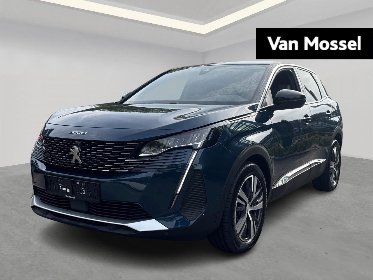 Peugeot 3008 1.5 BlueHDi 96kW S&S EAT8 Allure, Auto's, Gebruikt, 135 g/km, 4 cilinders, Blauw