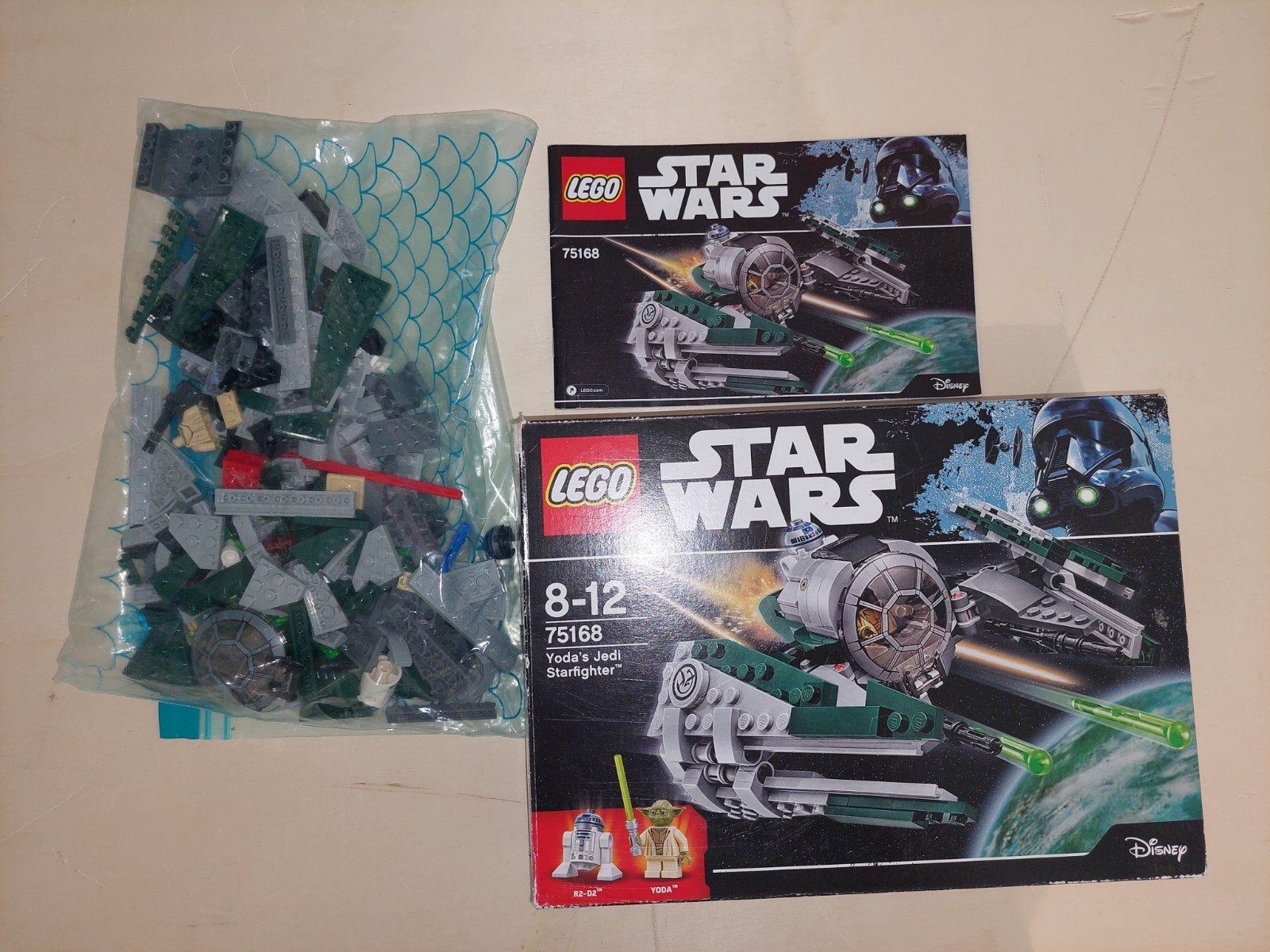 LEGO Star Wars 75168 Jedi Star Fighter Yoda, Star Wars, Lego, Ophalen of Verzenden, Zo goed als nieuw