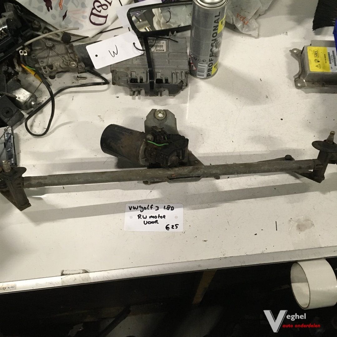 Vw Golf 3  1.8  1996   Ruitenwissermechaniek met motor, Gebruikt, -, -, Ophalen of Verzenden