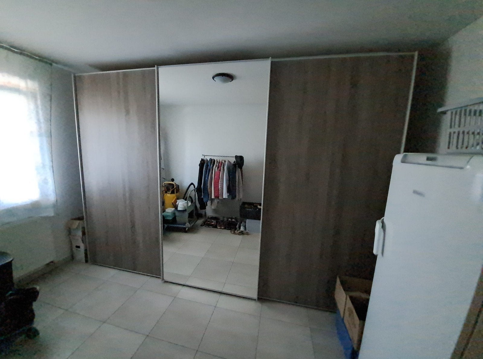 Kleerkast met schuifdeuren en binnenin verlichting, Huis en Inrichting, Kasten | Kleerkasten, Ophalen