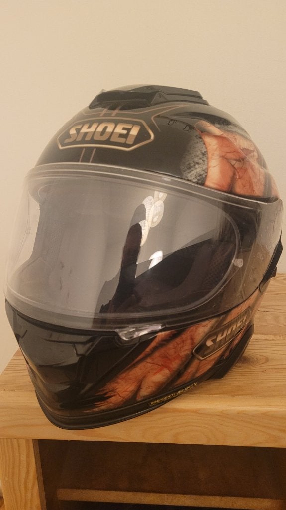 Casque moto SHOEI, Seconde main, Enlèvement ou Envoi, Casque intégral, Shoei