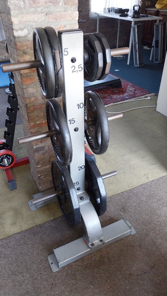 Hammer Strength Plate Tree – Professionele kwaliteit, Ophalen, Gebruikt, Halterschijven