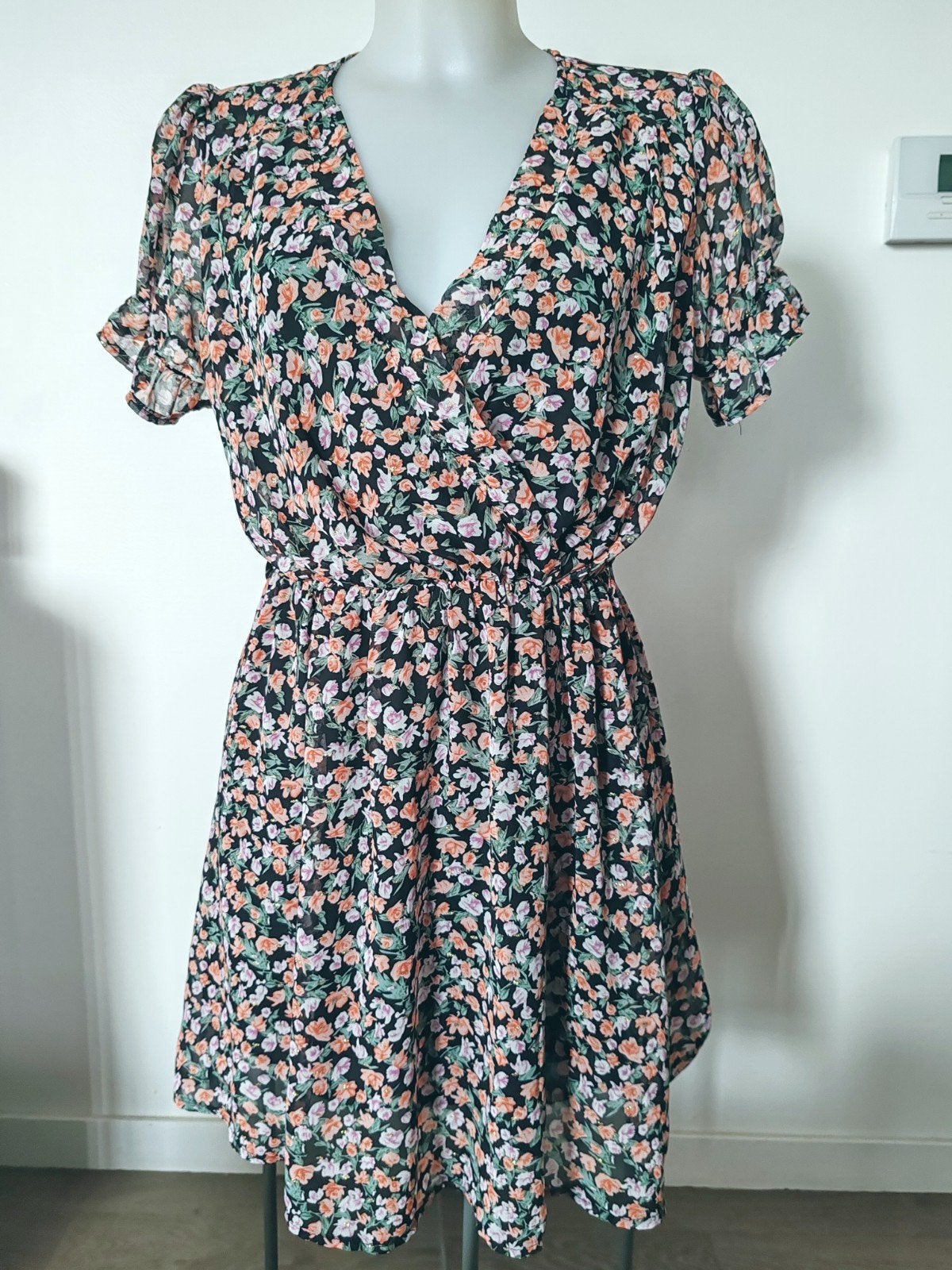 Faux Heart Cross zomerjurk maat S, Kleding | Dames, Jurken, Ophalen of Verzenden
