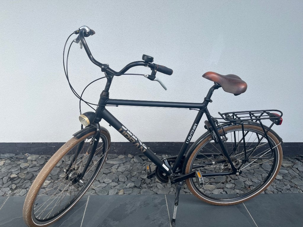 Heren stadsfiets L'Avenir, Fietsen en Brommers, Fietsen | Heren | Herenfietsen, Versnellingen, Zo goed als nieuw, 57 tot 61 cm