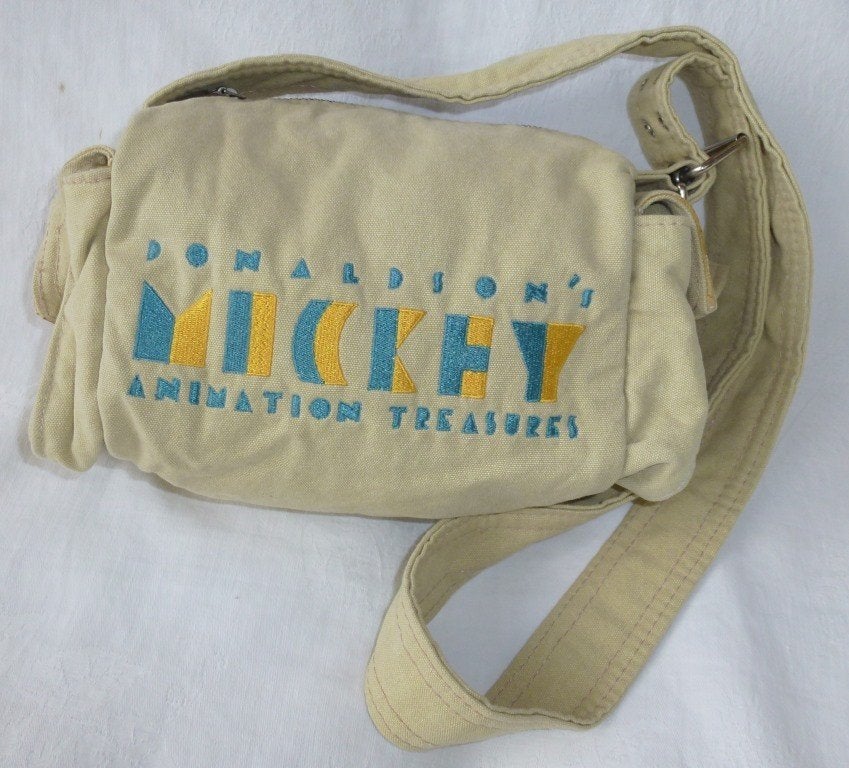 Mickey handtas of schoudertas, Ophalen of Verzenden, Gebruikt, Beige, Handtas