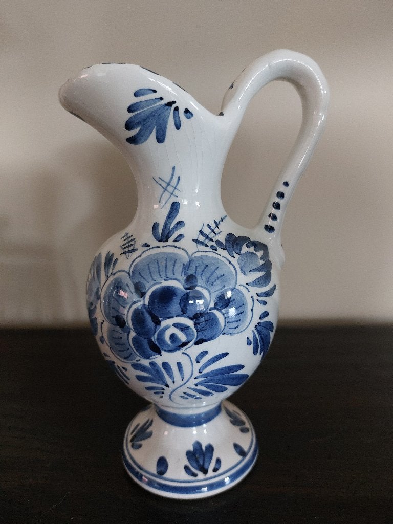 Origineel Delfs blauw schenkkannetje, Ophalen of Verzenden