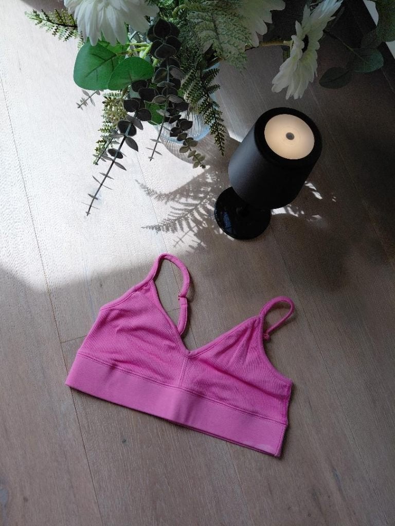 Maat M - roze sport bh topje, Maat 38/40 (M), Ophalen of Verzenden, Roze, Fitness of Aerobics