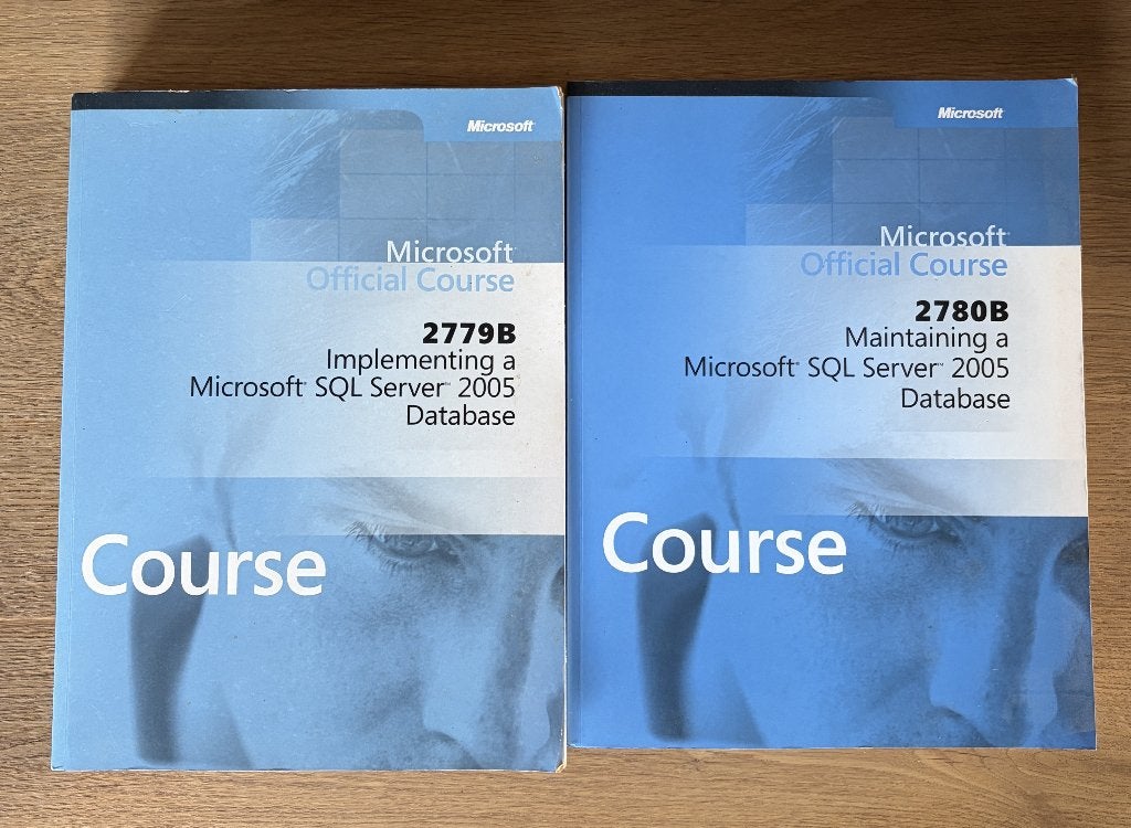 Microsoft Official Courseware SQL Server 2005 - 2 Books, Boeken, Ophalen of Verzenden, Zo goed als nieuw, Software