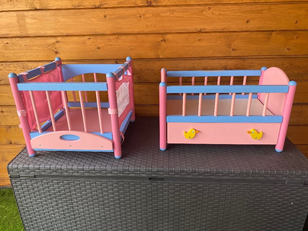 Poppenbedje en park baby born, Kinderen en Baby's, Ophalen