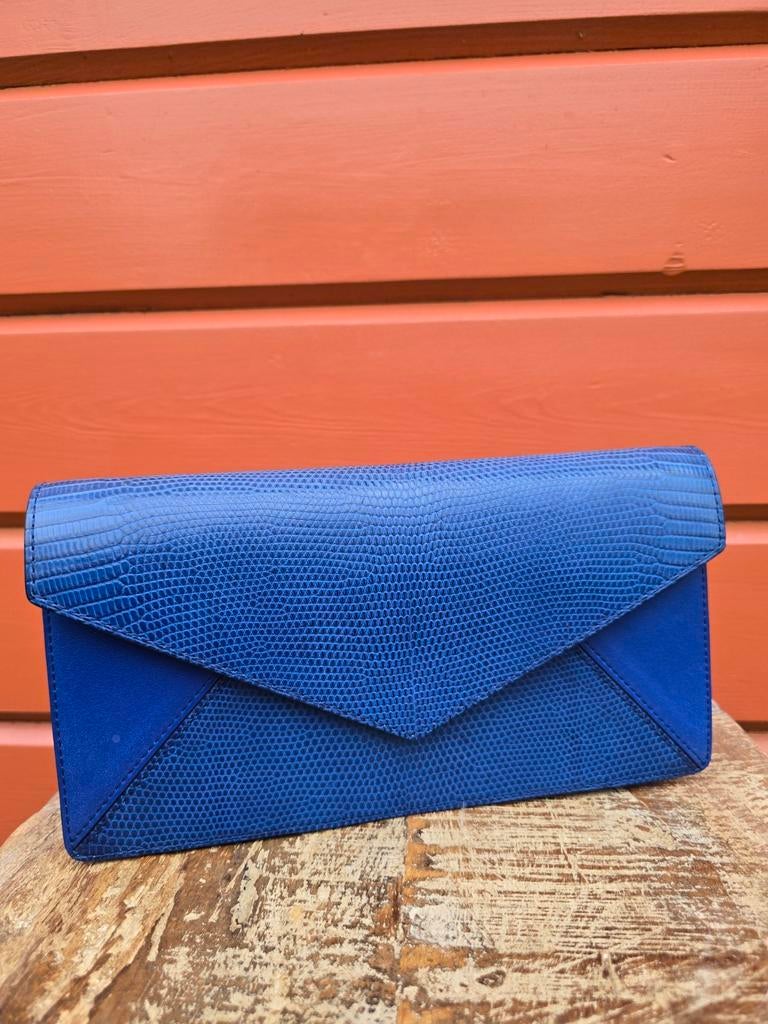 Blauwe Delvaux, Handtassen en Accessoires, Ophalen of Verzenden